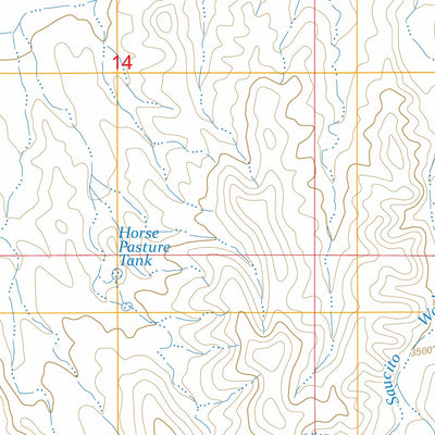 Saucito Mountain, AZ FSTopo Preview 2