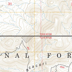 Saucito Mountain, AZ FSTopo Preview 3