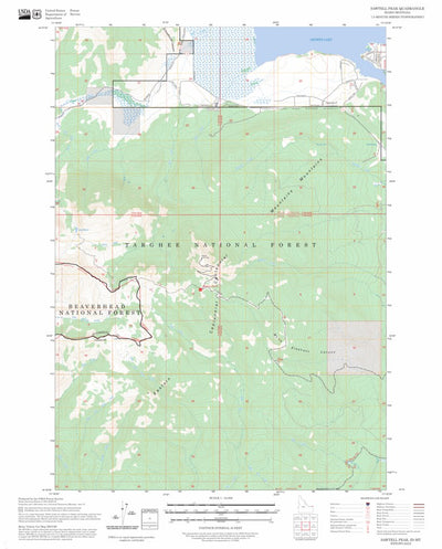 Sawtell Peak, ID-MT FSTopo Preview 1