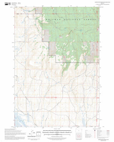 Sawtooth Ridge, OR FSTopo Preview 1