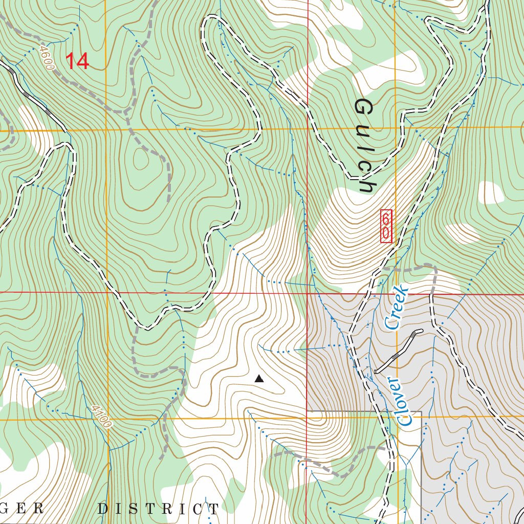 Sawtooth Ridge, OR FSTopo Map by US Forest Service - Topo | Avenza Maps