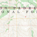 Sawmill Mountain, CA FSTopo Preview 2