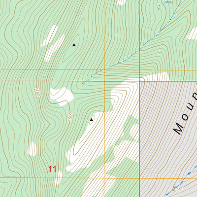 Scab Rock Mountain, MT FSTopo Preview 3