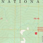 Scenery Mountain, MT FSTopo Preview 2