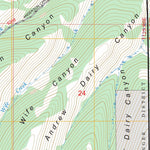 Scofield Reservoir, UT FSTopo Preview 3