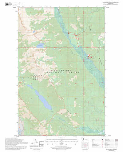 Schaefer Lake, WA FSTopo Preview 1