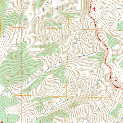 Schaefer Lake, WA FSTopo Preview 3