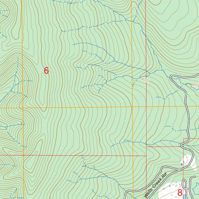Scottsburg, OR FSTopo Preview 2