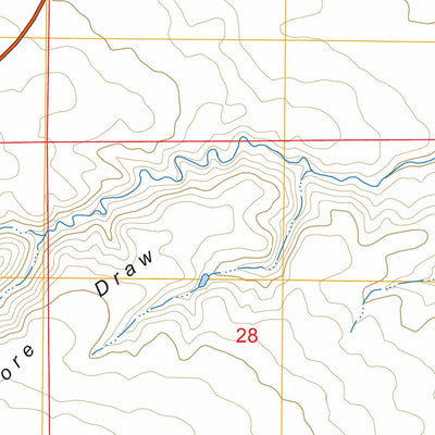 Schoolmarm Butte, WY FSTopo Preview 2