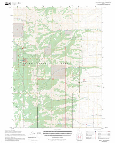 Scout Mountain, ID FSTopo Preview 1