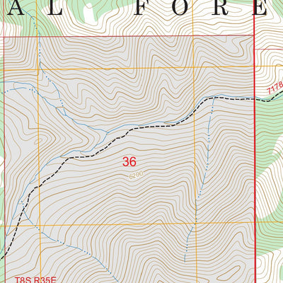 Scout Mountain, ID FSTopo Preview 2