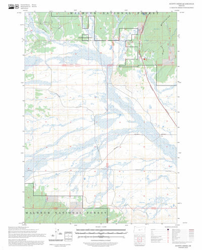 Scotty Creek, OR FSTopo Preview 1
