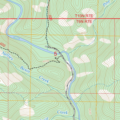 Scott Creek, ID FSTopo Preview 3