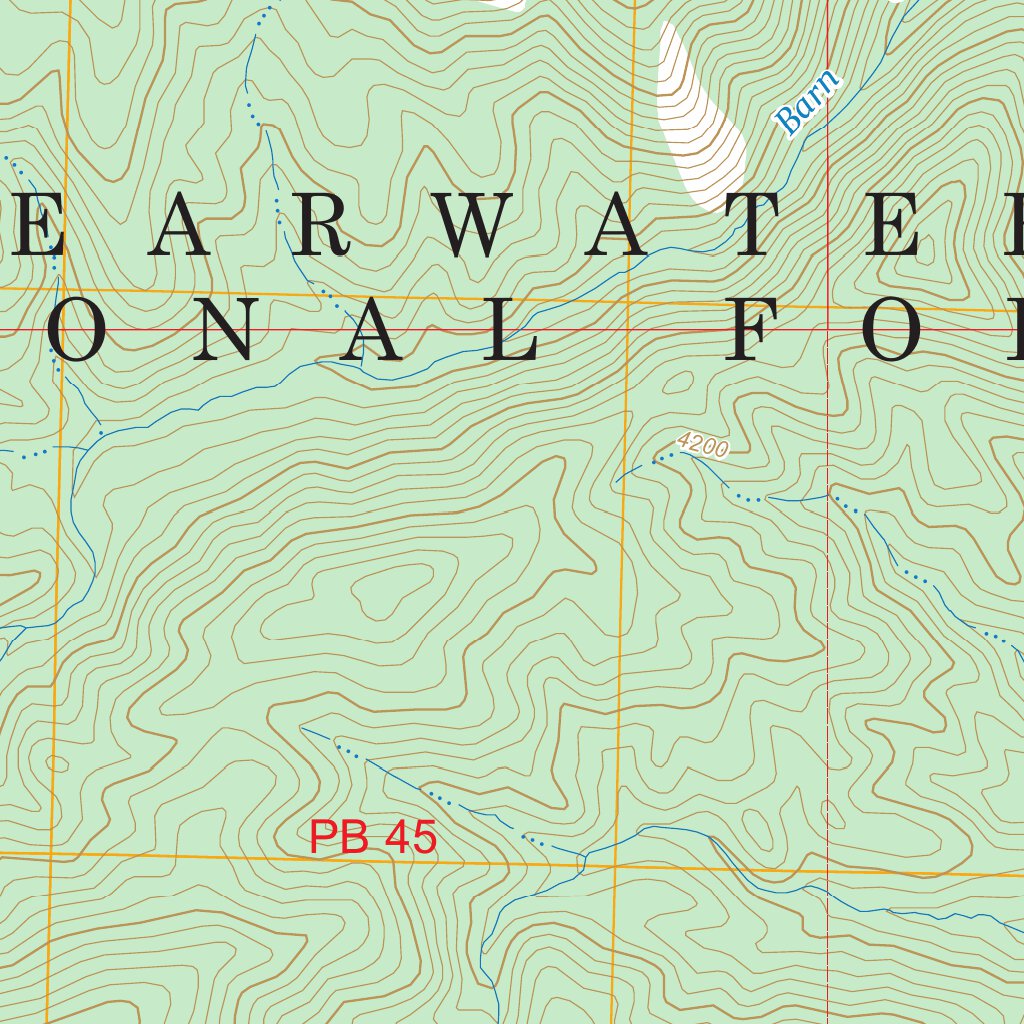 Scurvy Mountain, ID FSTopo Map by US Forest Service - Topo | Avenza Maps