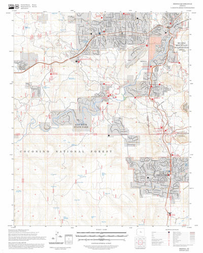 Sedona, AZ FSTopo Preview 1