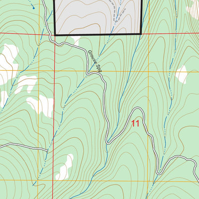 Secret Spring Mountain, CA FSTopo Preview 2