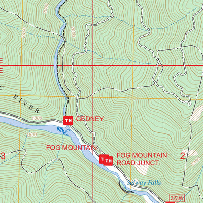 Selway Falls, ID FSTopo Preview 2