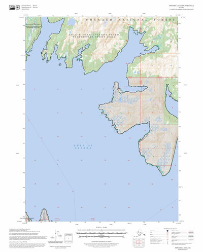 Seward A-3 NE, AK FSTopo Preview 1