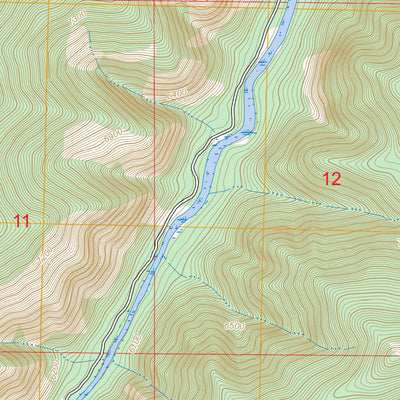 Secret Canyon, CO FSTopo Preview 3
