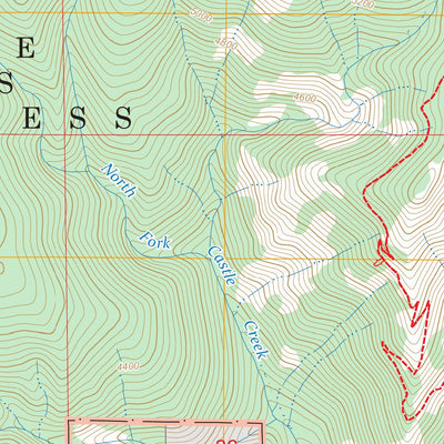 Seven Lakes Basin, CA FSTopo Preview 3