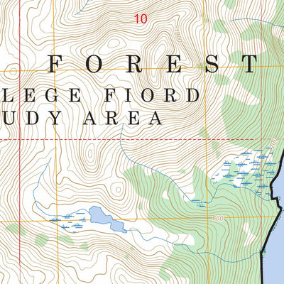 Seward A-4 NE, AK FSTopo Preview 2