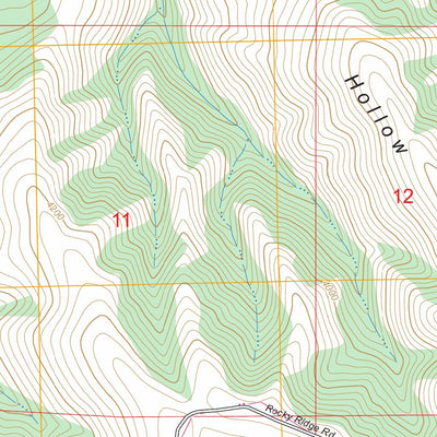 Sevenmile Creek, OR FSTopo Preview 3