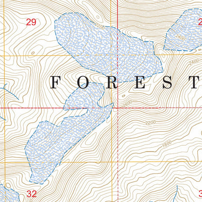 Seward A-2 SE, AK FSTopo Preview 3