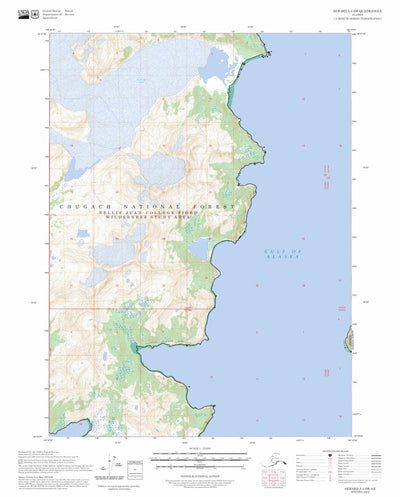Seward A-4 SW, AK FSTopo Preview 1