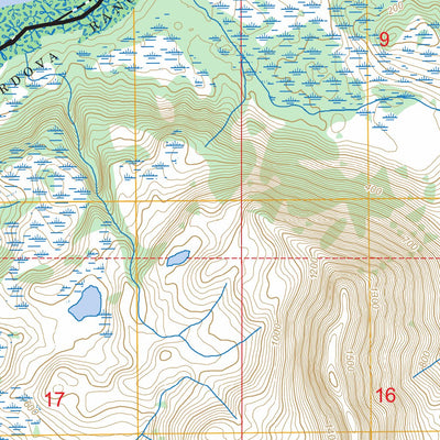 Seward A-2 SW, AK FSTopo Preview 3