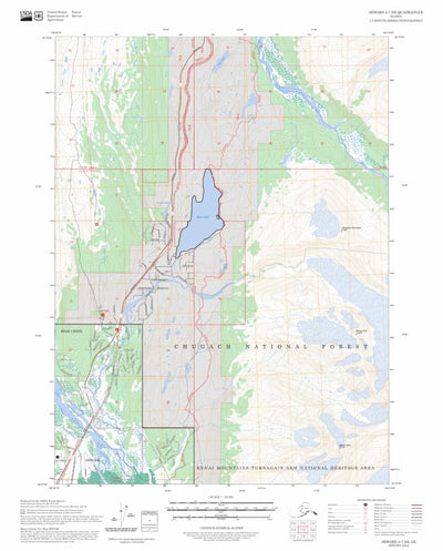 Seward A-7 NE, AK FSTopo Preview 1