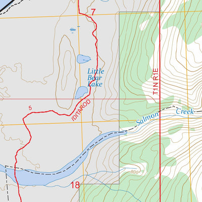 Seward A-7 NE, AK FSTopo Preview 2
