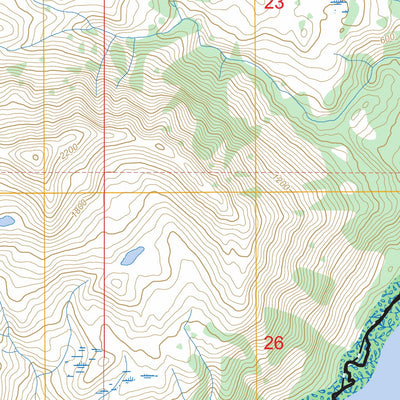 Seward A-1 SW, AK FSTopo Preview 3