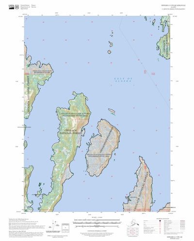 Seward A-3 NW, AK FSTopo Preview 1