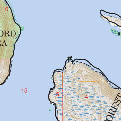 Seward A-3 NW, AK FSTopo Preview 2