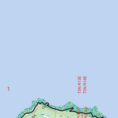 Seward B-1 NE, AK FSTopo Preview 3