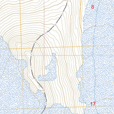Seward A-6 NW, AK FSTopo Preview 2