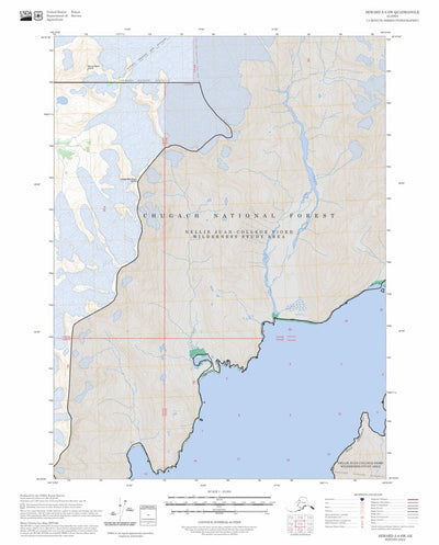 Seward A-6 SW, AK FSTopo Preview 1