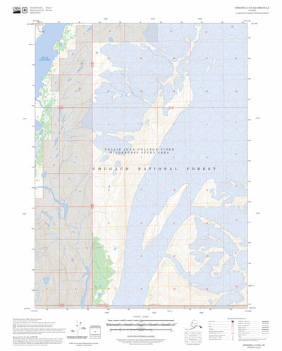 Seward A-6 NE, AK FSTopo Preview 1