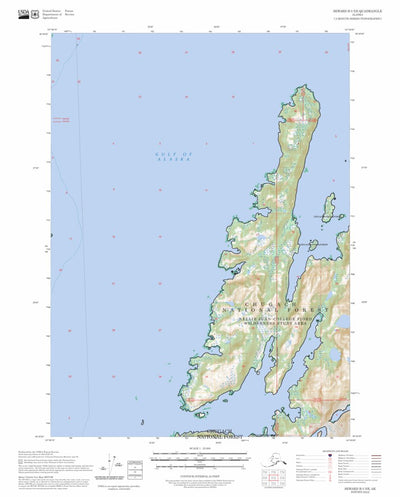 Seward B-3 NE, AK FSTopo Preview 1