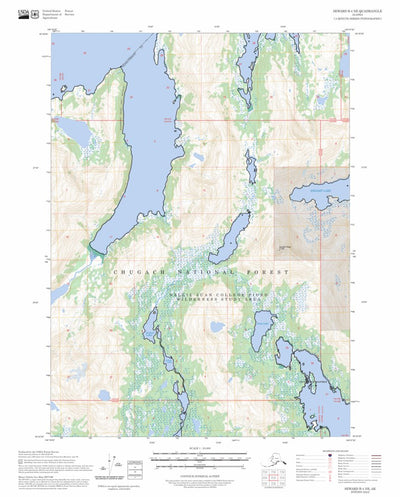 Seward B-4 NE, AK FSTopo Preview 1