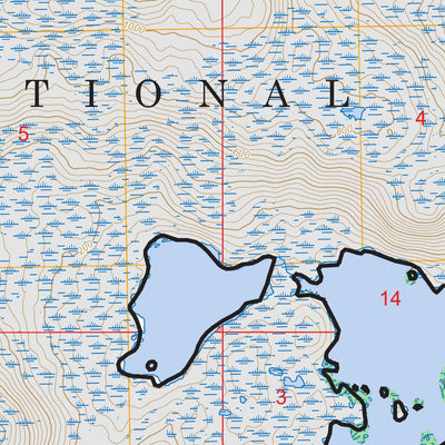 Seward B-3 NW, AK FSTopo Preview 2