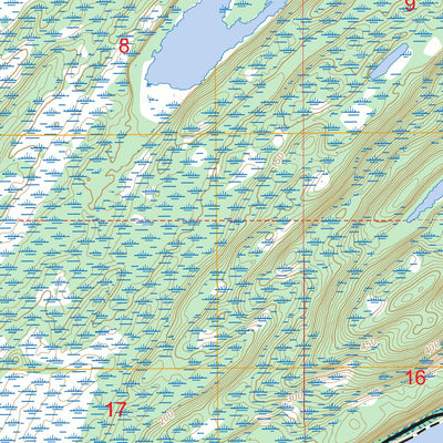 Seward B-2 SE, AK FSTopo Preview 3