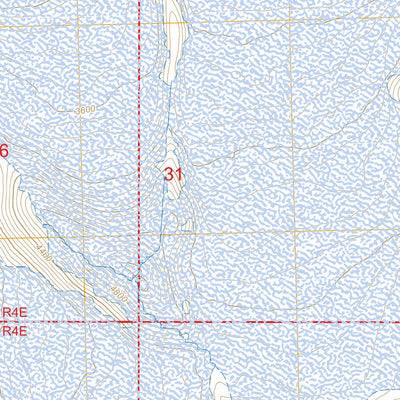 Seward B-5 NE, AK FSTopo Preview 3
