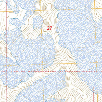Seward B-6 NW, AK FSTopo Preview 3