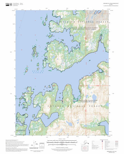 Seward B-3 SE, AK FSTopo Preview 1