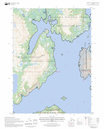 Seward B-4 SE, AK FSTopo Preview 1