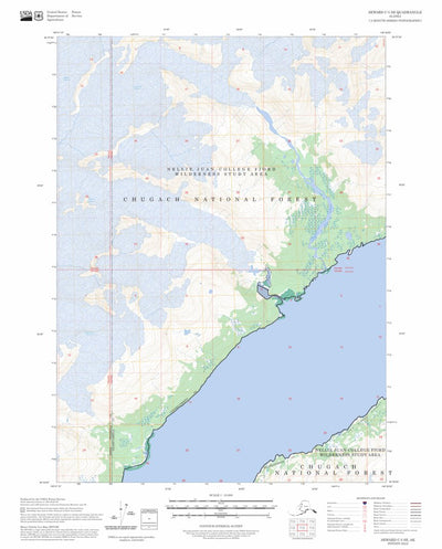 Seward C-5 SE, AK FSTopo Preview 1