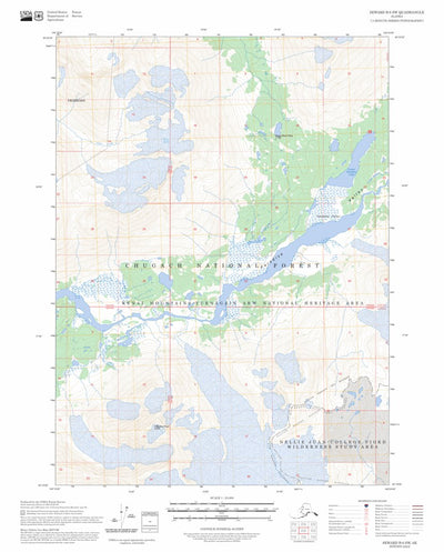 Seward B-6 SW, AK FSTopo Preview 1