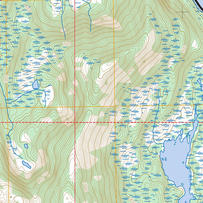 Seward C-3 SW, AK FSTopo Preview 3