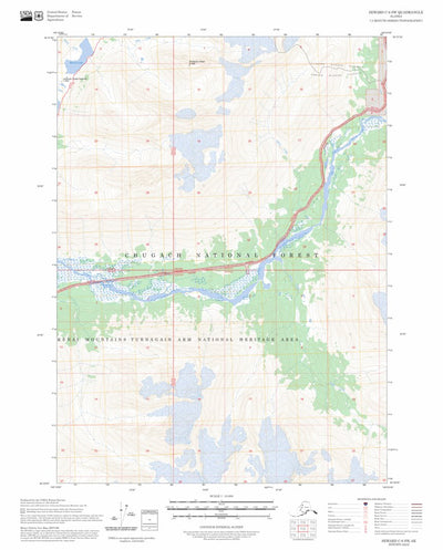 Seward C-6 SW, AK FSTopo Preview 1